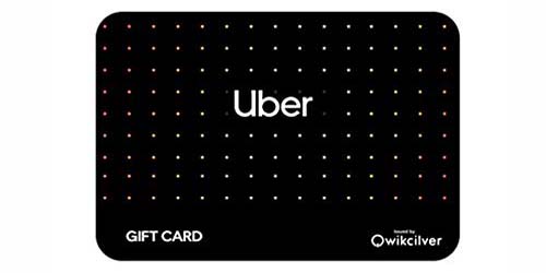 Uber Gift cards